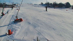 Sjezdovka skiareálu Hlubočky