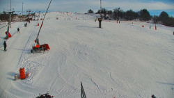 Sjezdovka skiareálu Hlubočky