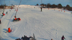 Sjezdovka skiareálu Hlubočky