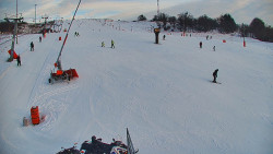 Sjezdovka skiareálu Hlubočky