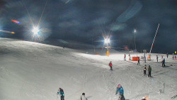 Sjezdovka skiareálu Hlubočky