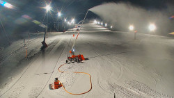 Sjezdovka skiareálu Hlubočky