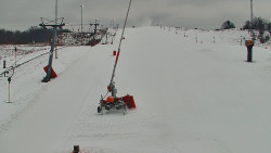 Sjezdovka skiareálu Hlubočky