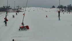 Sjezdovka skiareálu Hlubočky