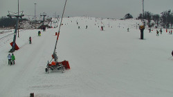 Sjezdovka skiareálu Hlubočky