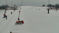 Sjezdovka skiareálu Hlubočky