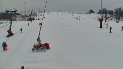 Sjezdovka skiareálu Hlubočky