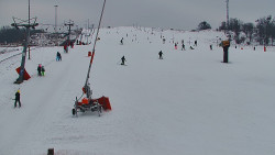 Sjezdovka skiareálu Hlubočky