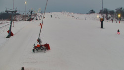 Sjezdovka skiareálu Hlubočky