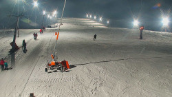 Sjezdovka skiareálu Hlubočky