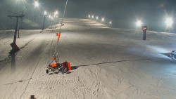 Sjezdovka skiareálu Hlubočky