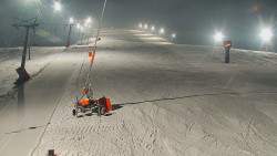 Sjezdovka skiareálu Hlubočky