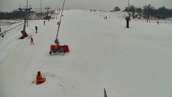 Sjezdovka skiareálu Hlubočky