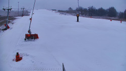 Sjezdovka skiareálu Hlubočky