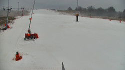 Sjezdovka skiareálu Hlubočky