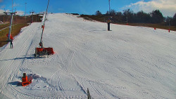 Sjezdovka skiareálu Hlubočky