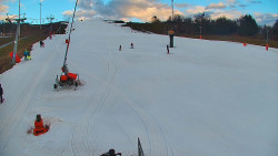 Sjezdovka skiareálu Hlubočky