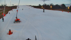 Sjezdovka skiareálu Hlubočky