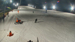 Sjezdovka skiareálu Hlubočky