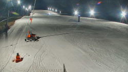 Sjezdovka skiareálu Hlubočky