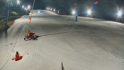 Sjezdovka skiareálu Hlubočky