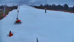 Sjezdovka skiareálu Hlubočky