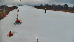 Sjezdovka skiareálu Hlubočky