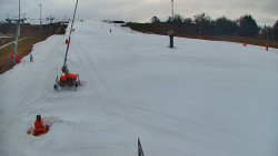 Sjezdovka skiareálu Hlubočky