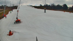 Sjezdovka skiareálu Hlubočky