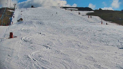 Sjezdovka skiareálu Hlubočky