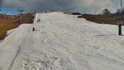 Sjezdovka skiareálu Hlubočky