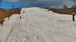 Sjezdovka skiareálu Hlubočky