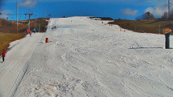 Sjezdovka skiareálu Hlubočky