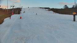 Sjezdovka skiareálu Hlubočky