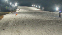 Sjezdovka skiareálu Hlubočky