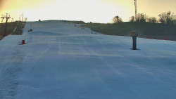 Sjezdovka skiareálu Hlubočky