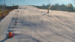 Sjezdovka skiareálu Hlubočky