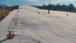 Sjezdovka skiareálu Hlubočky