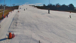 Sjezdovka skiareálu Hlubočky