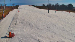 Sjezdovka skiareálu Hlubočky