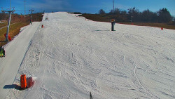 Sjezdovka skiareálu Hlubočky