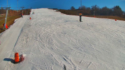 Sjezdovka skiareálu Hlubočky