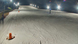 Sjezdovka skiareálu Hlubočky