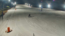 Sjezdovka skiareálu Hlubočky