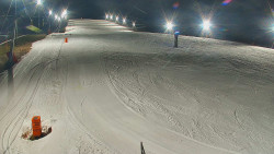 Sjezdovka skiareálu Hlubočky