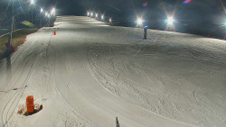 Sjezdovka skiareálu Hlubočky