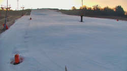 Sjezdovka skiareálu Hlubočky