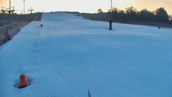 Sjezdovka skiareálu Hlubočky