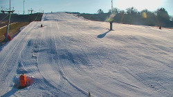 Sjezdovka skiareálu Hlubočky