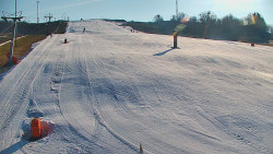 Sjezdovka skiareálu Hlubočky